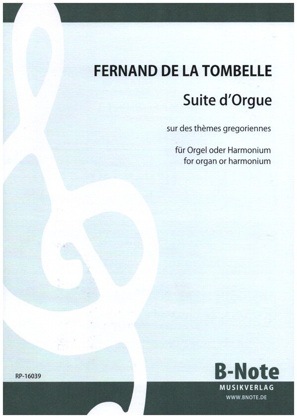Suite d'orgue sur des thèmes gregoriennes