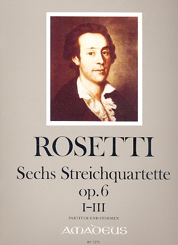 6 Streichquartette op.6 Band 1 (N.1-3)