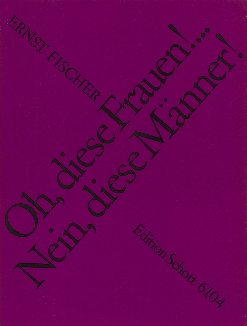 Oh diese Frauen nein diese Männer