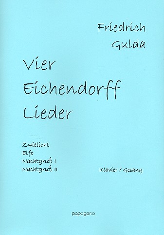 4 Eichendorff -Lieder