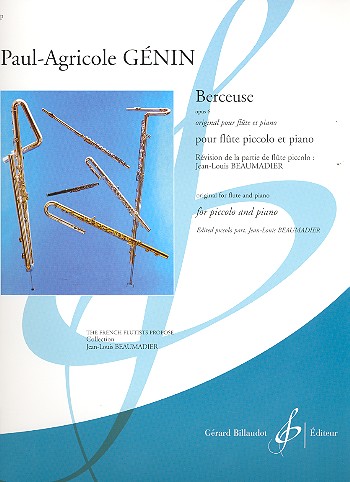 Berceuse op.6 pour flûte piccolo et piano