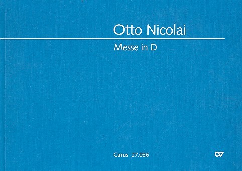 Messe D-Dur für Soli, gem Chor und Orchester