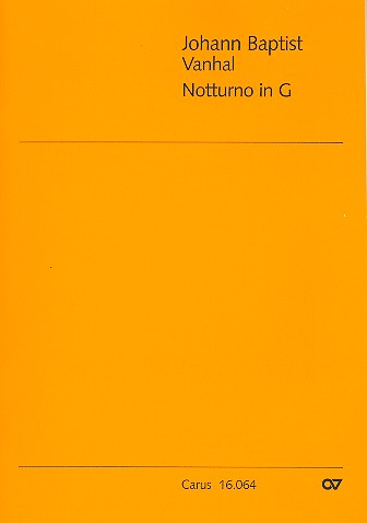 Notturno G-Dur für 2 Flöten, 2 Violinen