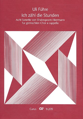 Ich zähl die Stunden für gem Chor a cappella