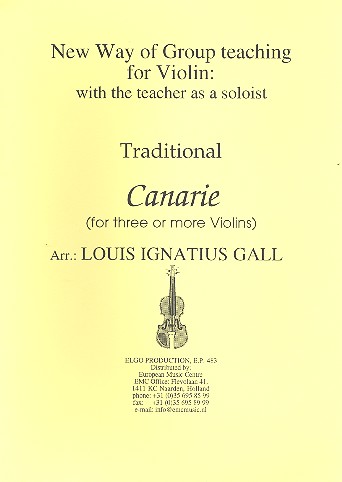 Canarie: for 3 violins (ensemble)