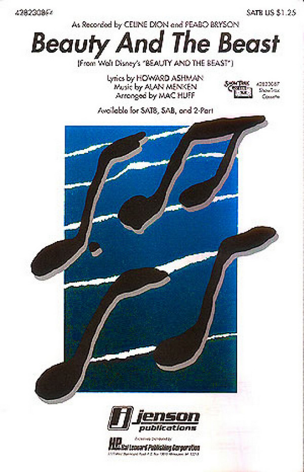 Beauty and the Beast für gem Chor und Klavier