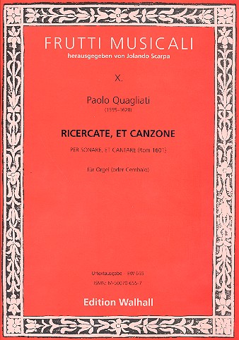 Ricercate et Canzone