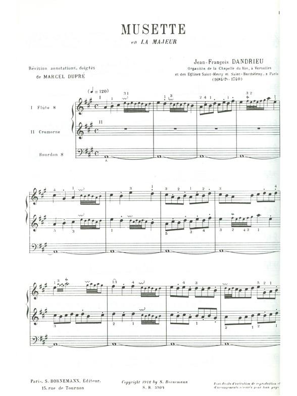 Musette la majeur no.14