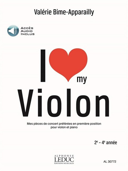 I Love my Violon (+Online-Audio)