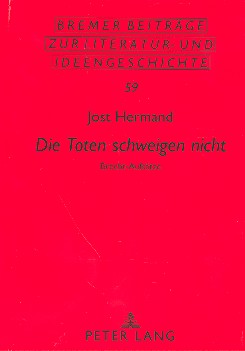 Toten schweigen nicht Brecht-Aufsätze