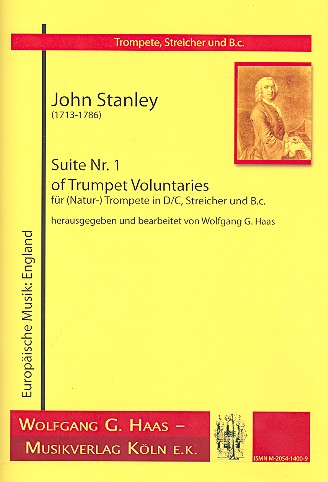 Suite Nr.1 of Trumpet voluntaries für Trompete,
