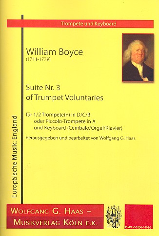 Suite Nr.3 of Trumpet voluntaries