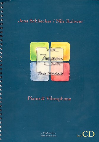 Four Seasons (+CD) vibraphone and piano