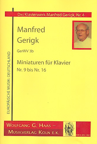 Miniaturen Nr.9-16 GerWV3b
