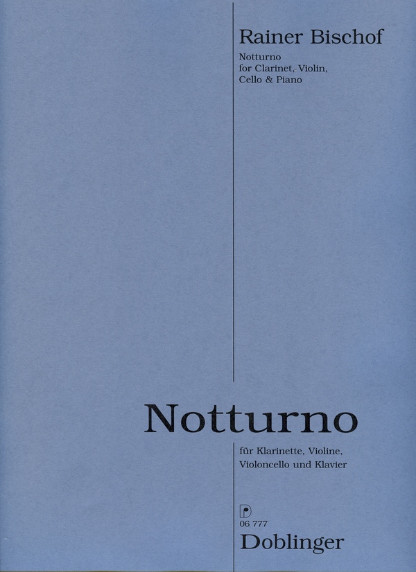 Notturno für Klarinette, Violine,