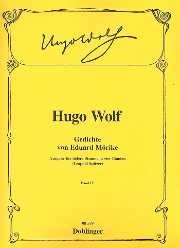 Gedichte von Eduard Mörike Band 4