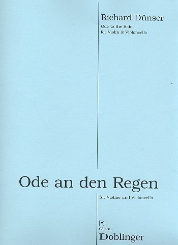 Ode an den Regen für Violine und Violoncello