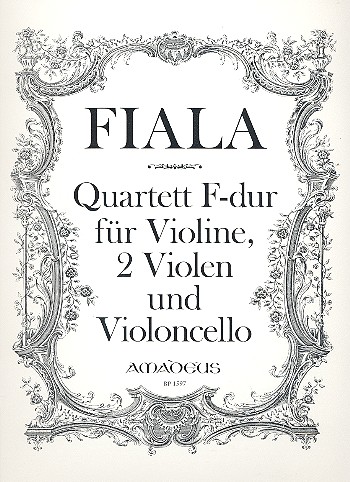 Quartett F-Dur für Violine, 2 Violen