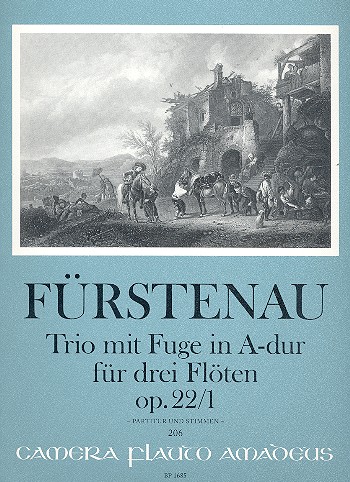 Trio A-Dur op.22,1 für 3 Flöten
