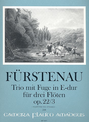 Trio E-Dur op.22,3 für 3 Flöten