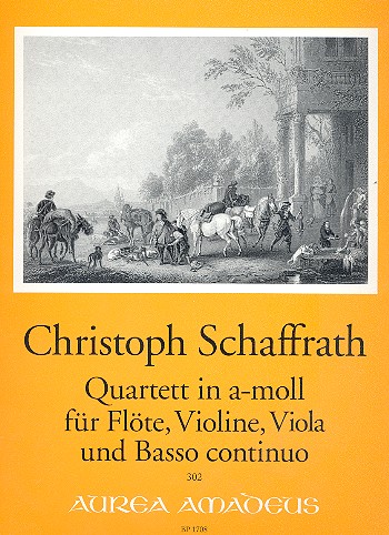 Quartett a-Moll für Flöte (Oboe), Violine,