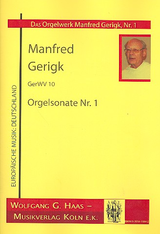 Orgelsonate Nr.1 GerWV10