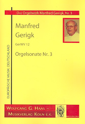 Orgelsonate Nr.3 GerWV12