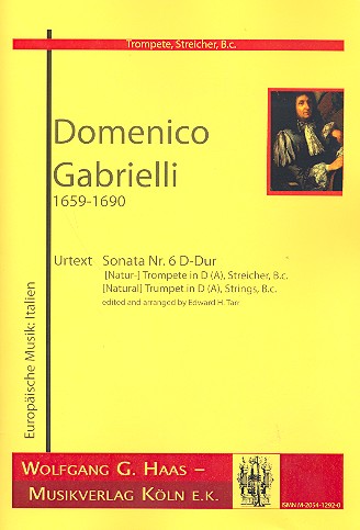 Sonata Nr.6 D-Dur für Natur-Trompete in D (A),