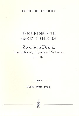 Zu einem Drama op.82 für Orchester