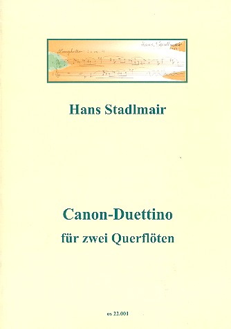 Canon-Duettino für 2 Flöten