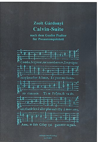 Calvin-Suite für 4 Posaunen