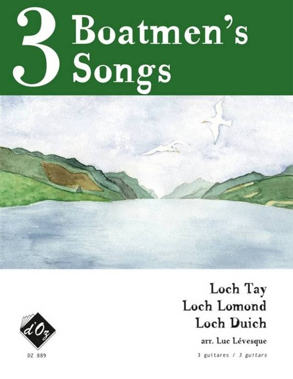 3 Boatmen's Songs for 3 guitars