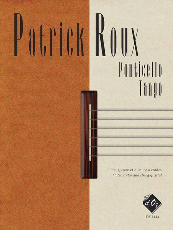 Ponticello Tango pour flûte, guitare,