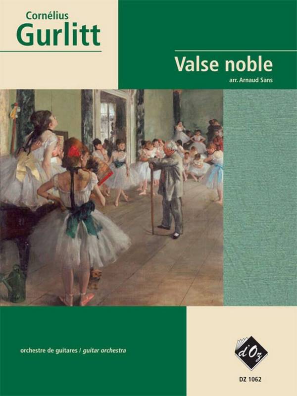 Valse noble pour orchestre de guitares