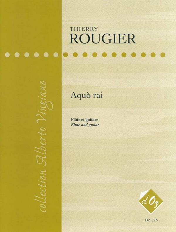 Aquó rai pour flûte et guitare