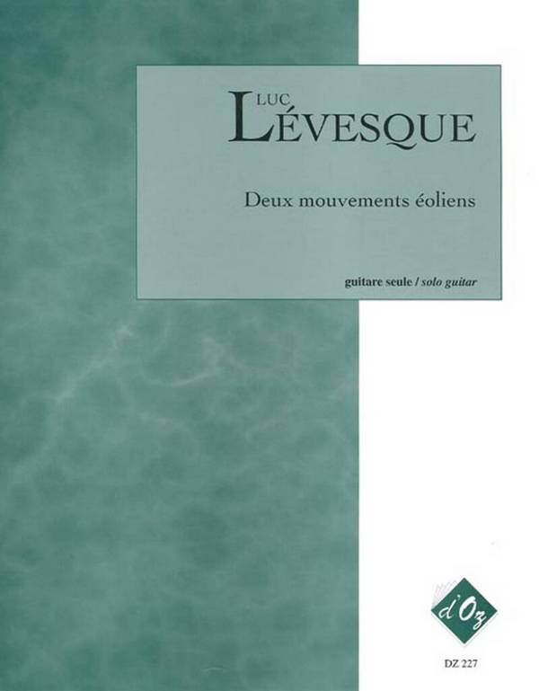 Beux mouvements éoliens pour guitare