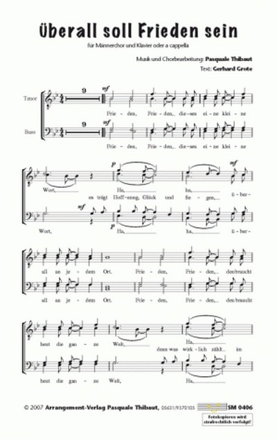 Überall soll Frieden sein