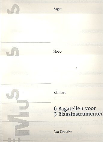 6 Bagatellen für Oboe, Klarinette