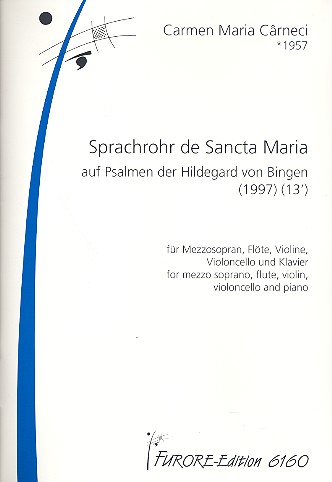 Sprachrohr  De Sancta Maria für Mezzosopran,
