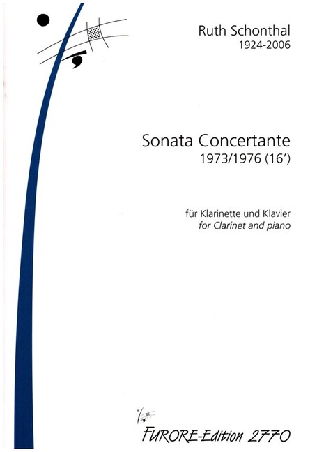 Sonata Concertante für Klarinette und Klavier