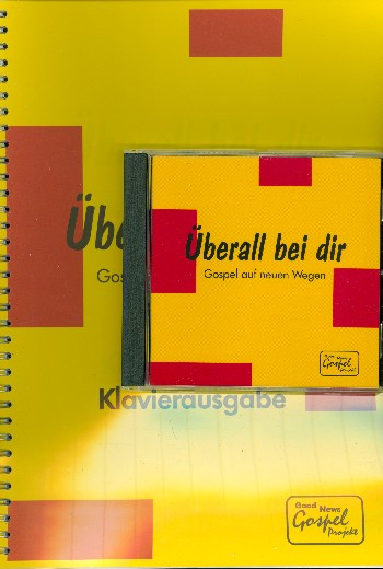 Überall bei dir (+CD) für gem