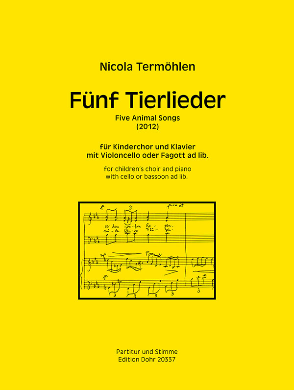 5 Tierlieder (2012)