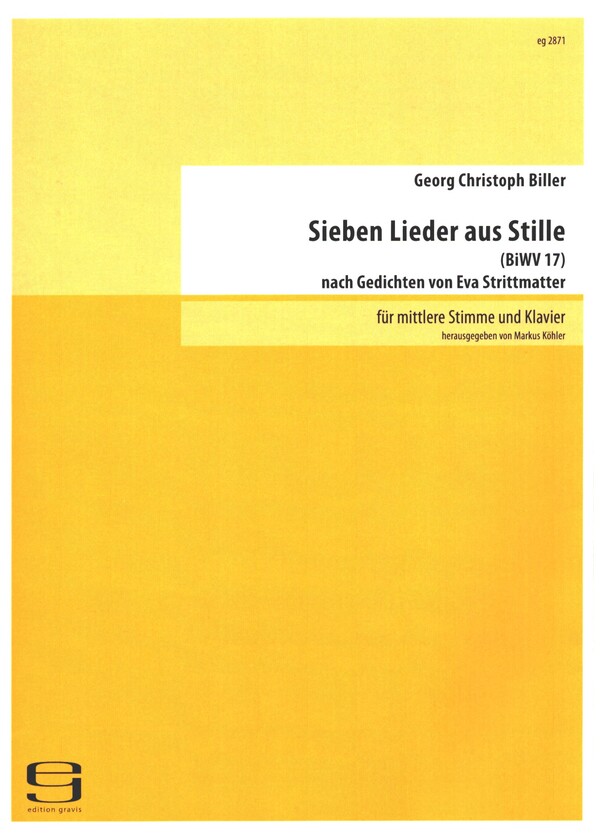 7 Lieder aus Stille BiWV17