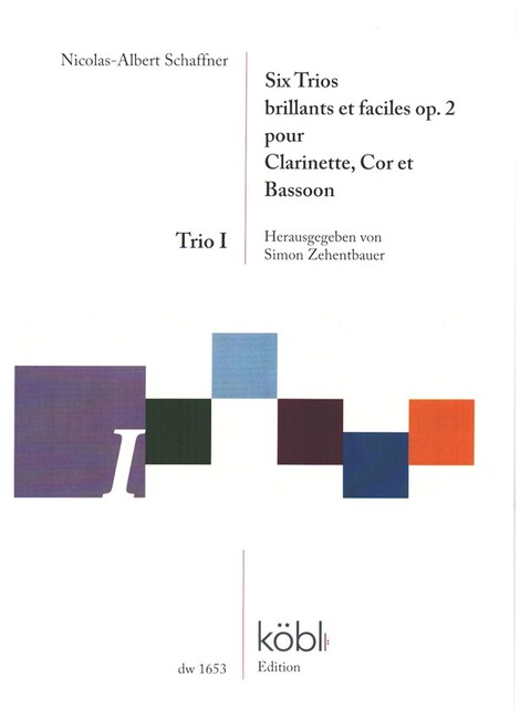 6 Trios brillants et faciles op.2- Trio no.1
