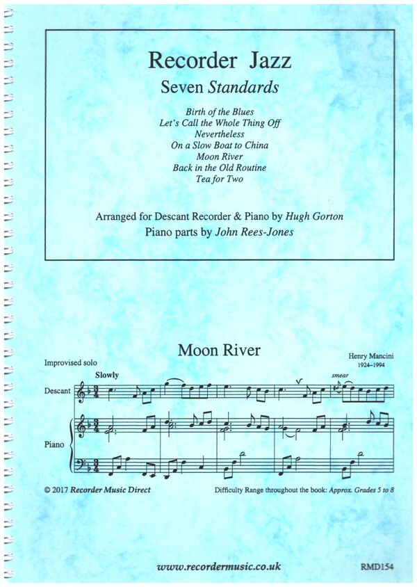 Recorder Jazz - 7 Standards