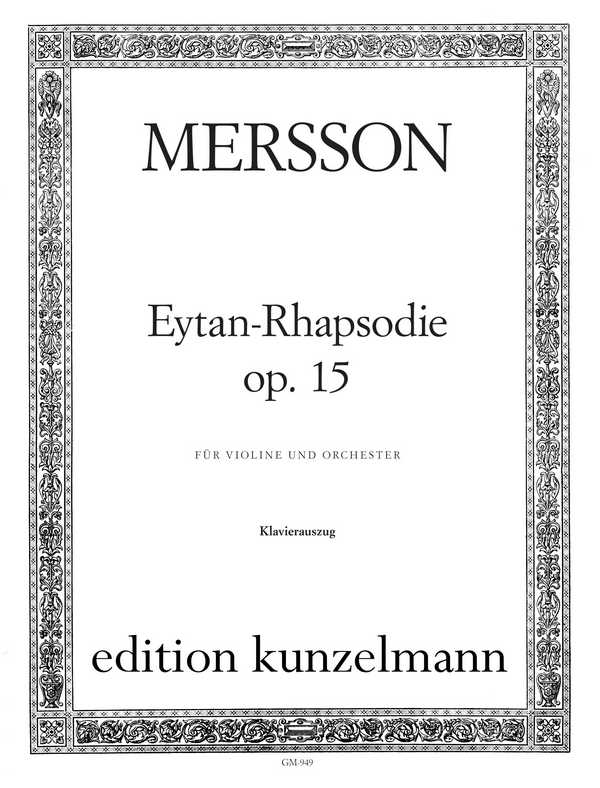 GM949  Eytan-Rhapsodie - Violinkonzert op.15