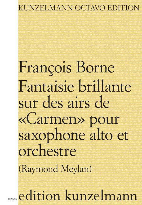 OCT10260B Fantaisie brillante sur des airs de 'Carmen'