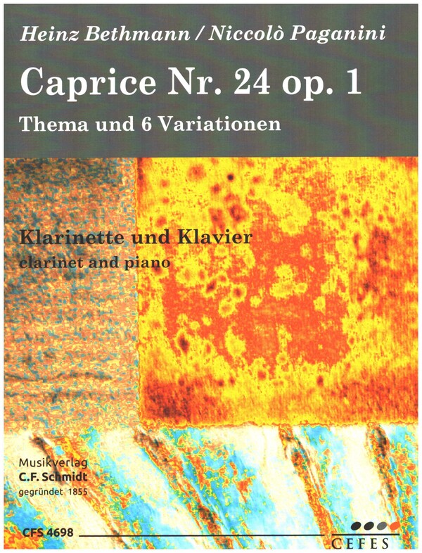 Caprice Nr.24 op.1 - Thema und 6 Variationen