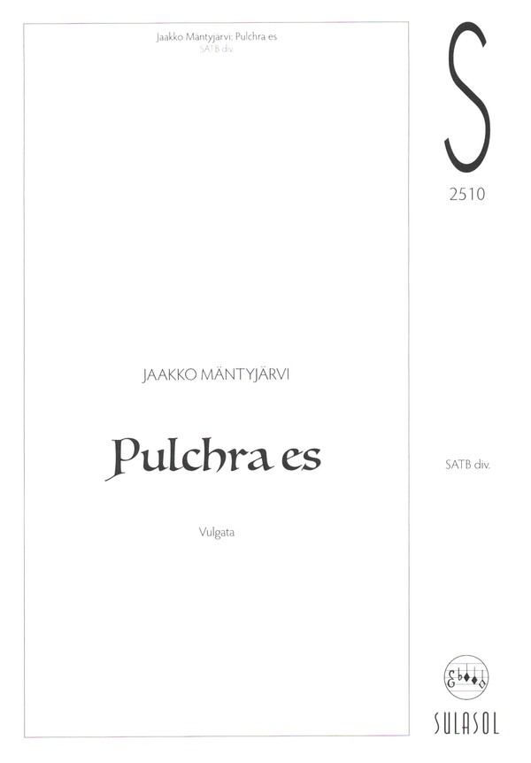 Pulchra es
