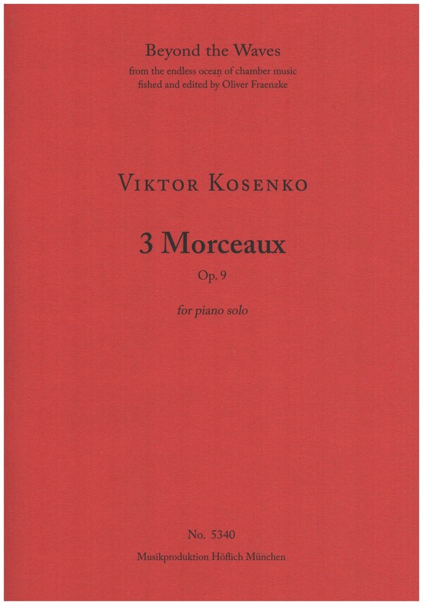 3 Morceaux op.9